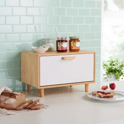 Die moderne Hausfrau Brotkasten „Bambus“