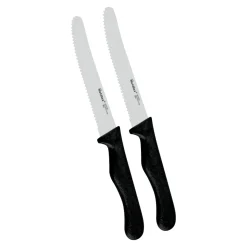Die moderne Hausfrau Brotzeitmesser "Basic", 21,5 cm, 2 Stück