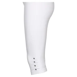 Damen Die moderne Hausfrau Capri-Leggings „Diamant-Optik“ weiß