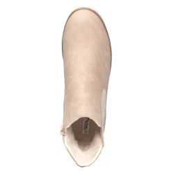 Damen Die moderne Hausfrau Chelsea-Wärmeboot „Bibi“ beige