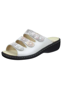 Damen Die moderne Hausfrau CHELVA Damen Pantoletten beige