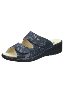 Damen Die moderne Hausfrau CHELVA Pantoletten blau