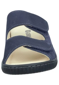 Damen Die moderne Hausfrau CHELVA Pantoletten blau