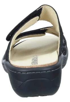 Damen Die moderne Hausfrau CHELVA Pantoletten schwarz