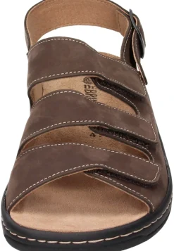 Herren Die moderne Hausfrau CHELVA Sandaletten braun