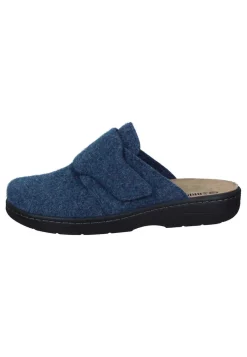 Herren Die moderne Hausfrau CHELVA HOME Hausschuhe blau