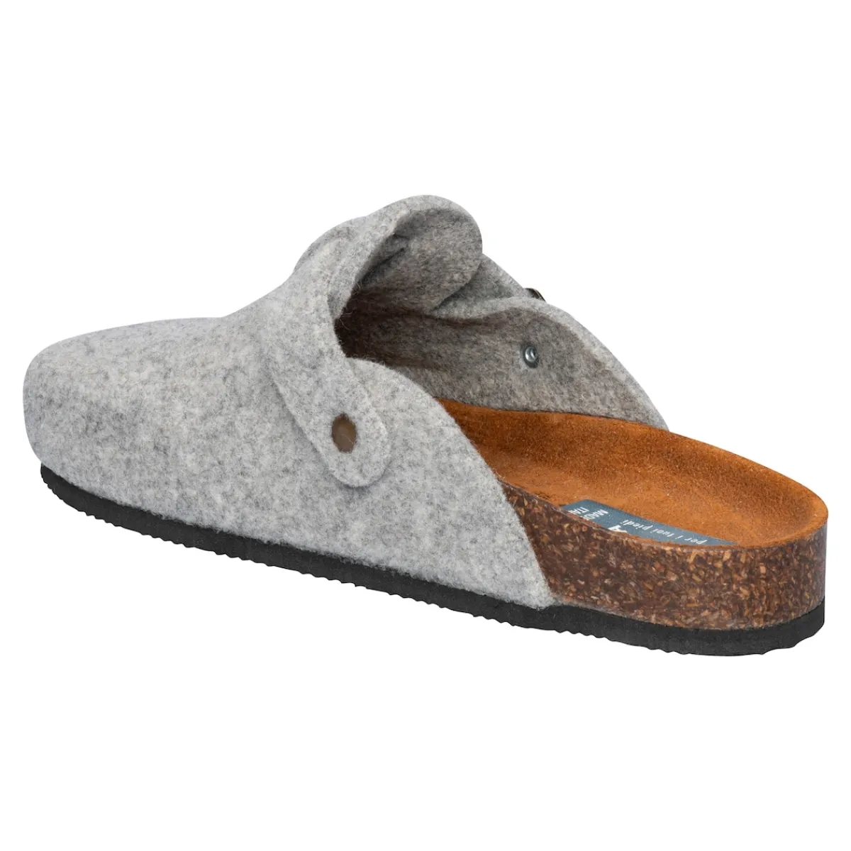 Damen Die moderne Hausfrau Clog grau