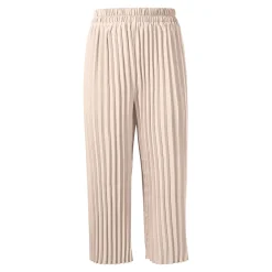 Damen Die moderne Hausfrau Culotte-Plisseehose "Sonja" beige