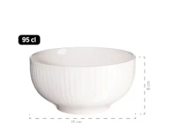 Die moderne Hausfrau Dalia Frühstücksset, Porzellan