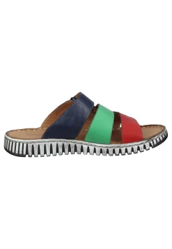 Damen Die moderne Hausfrau Damen Pantoletten blau