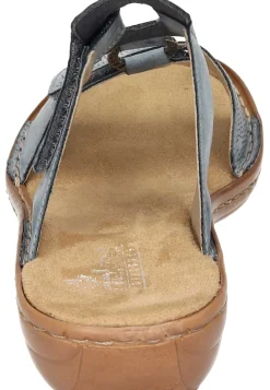 Damen Die moderne Hausfrau Damen Pantoletten blau