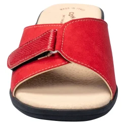 Damen Die moderne Hausfrau Damen Sandale Como rot