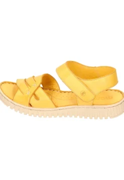 Damen Die moderne Hausfrau Damen Sandaletten gelb