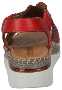 Damen Die moderne Hausfrau Damen Sandaletten rot