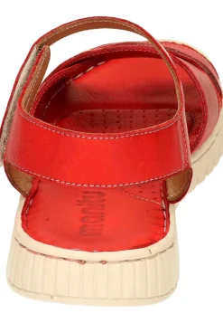 Damen Die moderne Hausfrau Damen Sandaletten rot