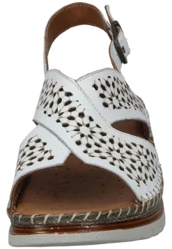 Damen Die moderne Hausfrau Damen Sandaletten weiß