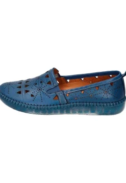 Damen Die moderne Hausfrau Damen Slipper blau