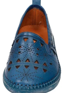 Damen Die moderne Hausfrau Damen Slipper blau