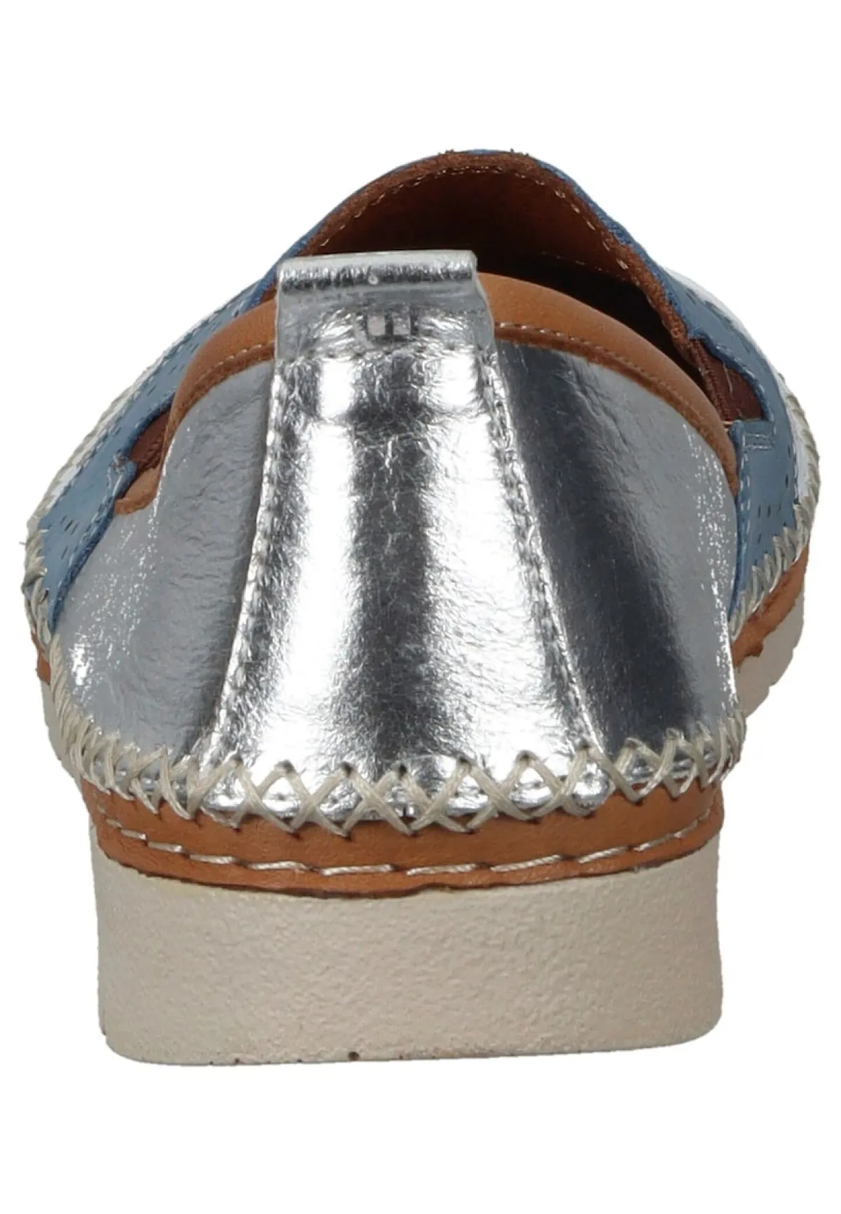 Damen Die moderne Hausfrau Damen Slipper silber