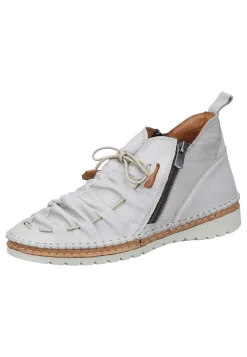 Damen Die moderne Hausfrau Damen Stiefeletten hellgrau