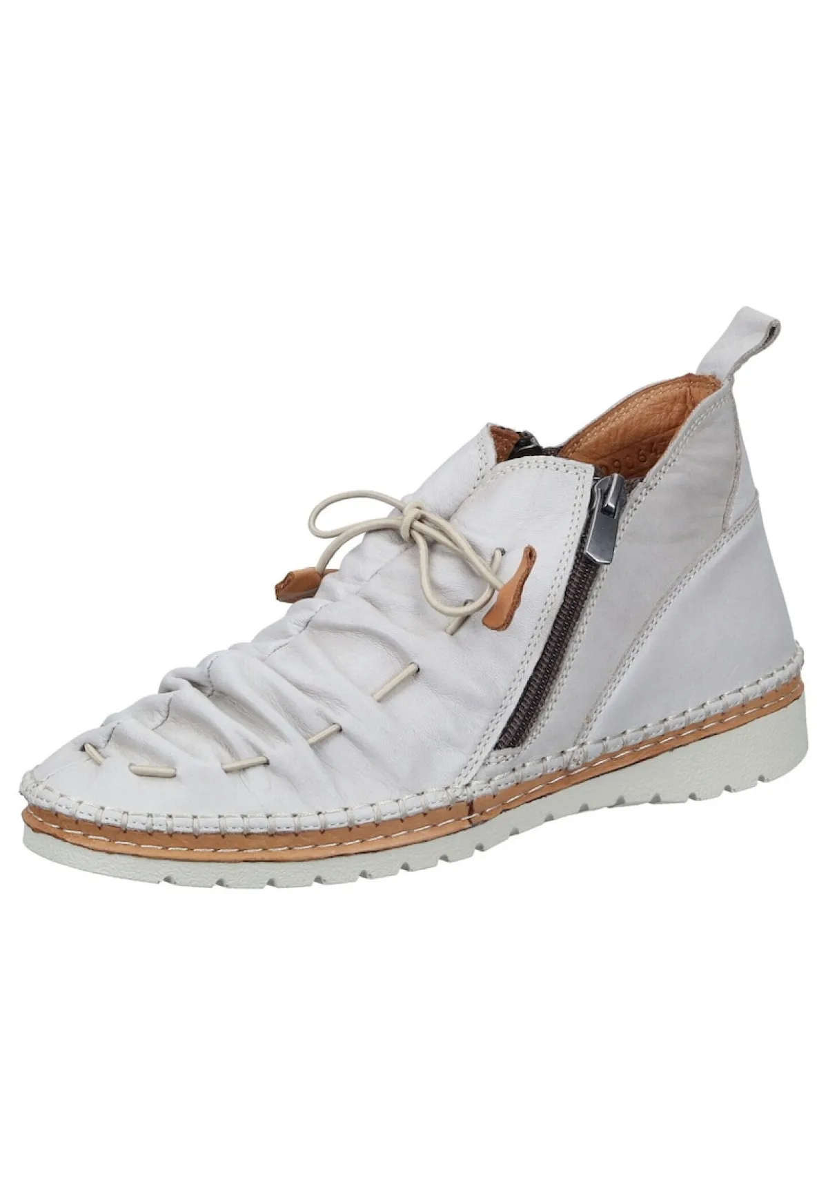 Damen Die moderne Hausfrau Damen Stiefeletten hellgrau