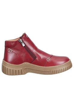 Damen Die moderne Hausfrau Damen Stiefeletten rot