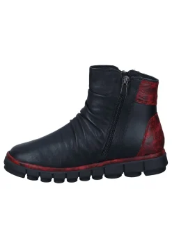 Damen Die moderne Hausfrau Damen Stiefeletten rot