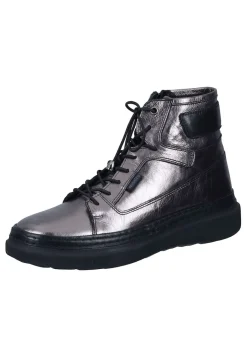 Damen Die moderne Hausfrau Damen Stiefeletten silber