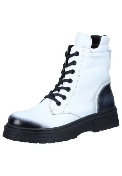 Damen Die moderne Hausfrau Damen Stiefeletten weiß