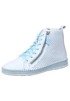 Damen Die moderne Hausfrau Damen Stiefeletten weiß