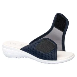 Damen Die moderne Hausfrau Damen-Pantolette „La Spezia“ marine