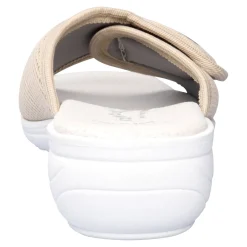 Damen Die moderne Hausfrau Damen-Pantolette „La Spezia“ beige