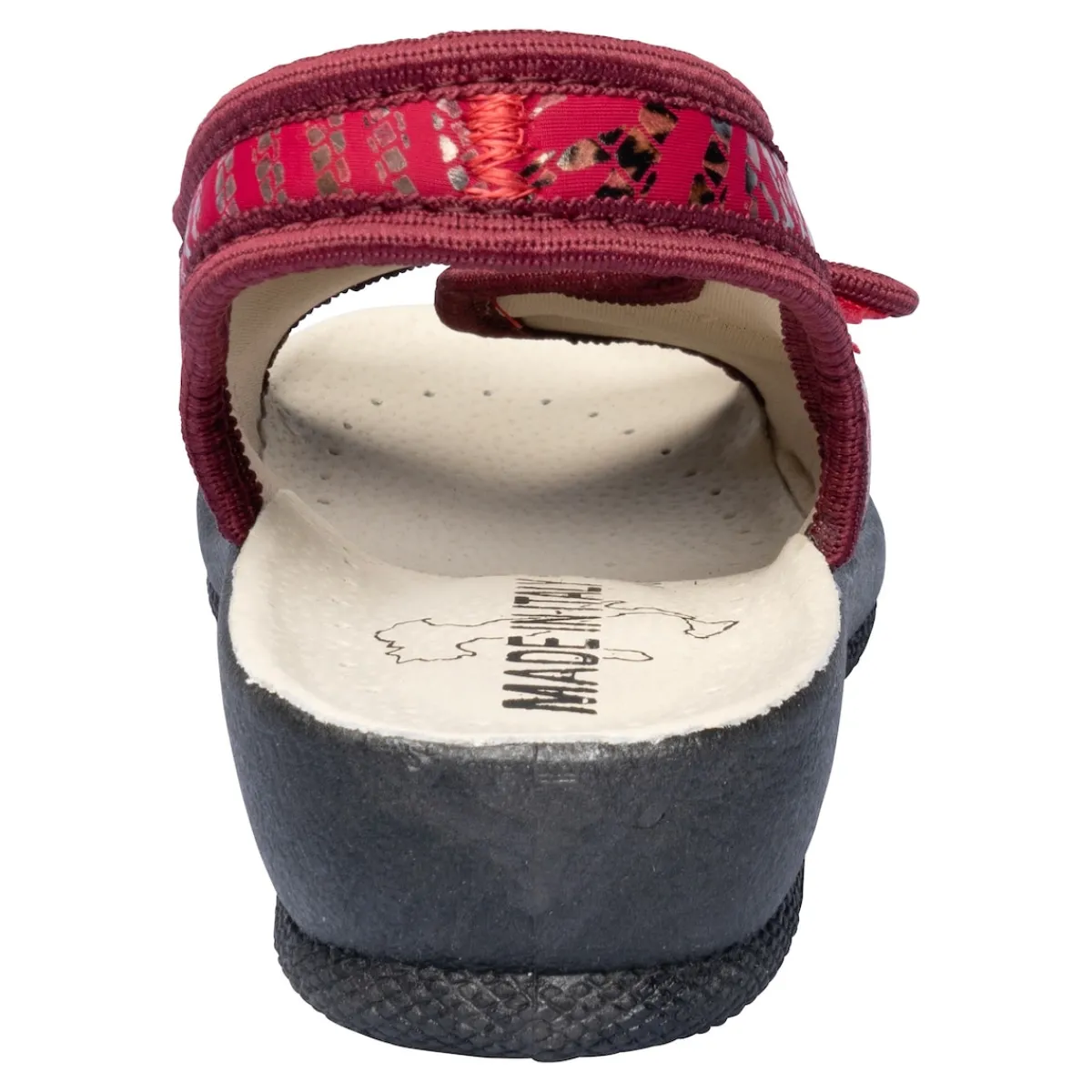 Damen Die moderne Hausfrau Damen-Softschuh "Turin" rot