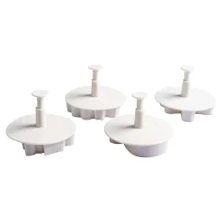 Die moderne Hausfrau 3D-Ausstecher-Set „Stempel“, 4-teilig