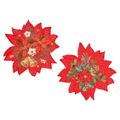 Die moderne Hausfrau Deckchen „Weihnachtsstern“, 2 Stück