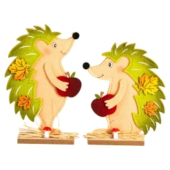 Die moderne Hausfrau Dekofigur Filz-Igel Karli