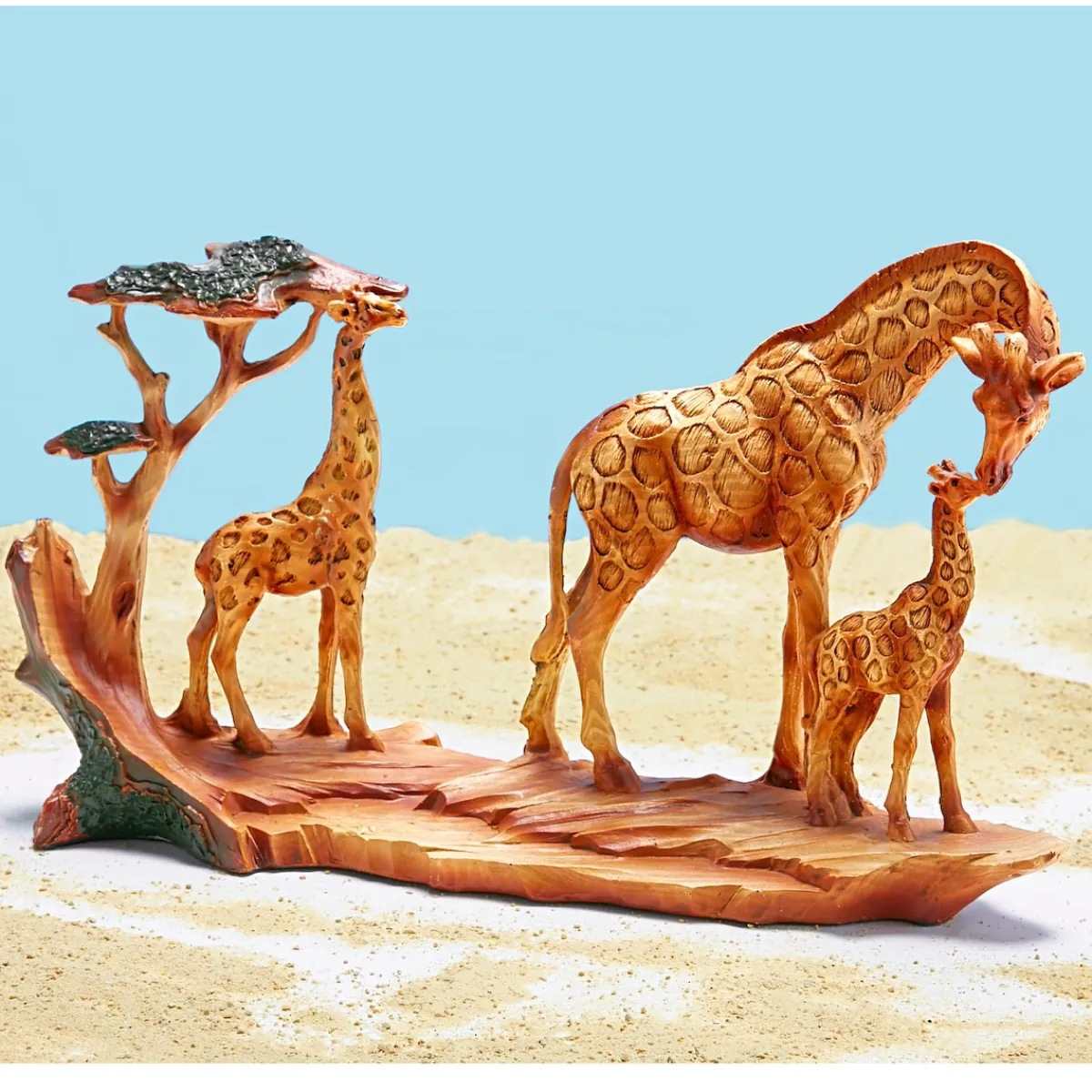 Die moderne Hausfrau Dekofigur Giraffen Safari