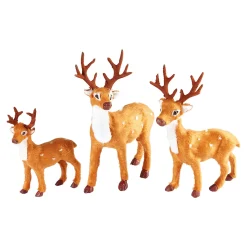 Die moderne Hausfrau Deko-Hirschfreunde "Trio", 3 Stück