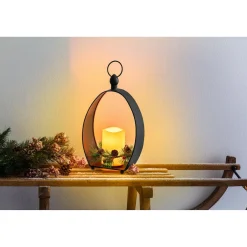 Die moderne Hausfrau Deko-Laterne „Weihnachtskerze“