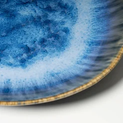 Die moderne Hausfrau Dessertteller-Set, Steinzeug Wilde Schlucht