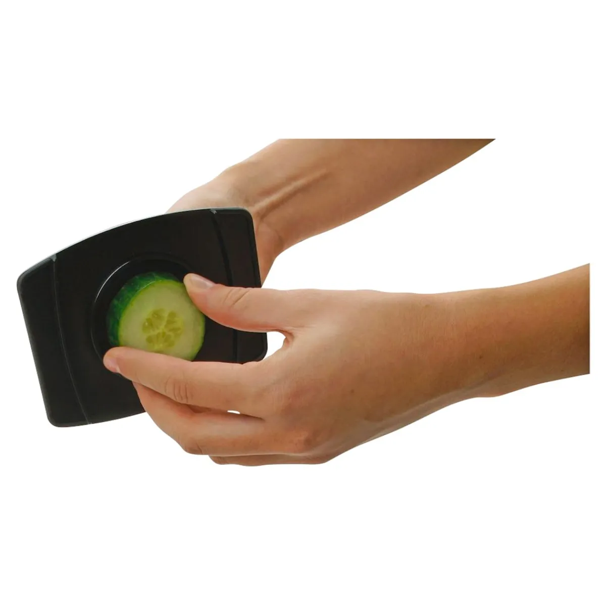 Die moderne Hausfrau Dick- und Dünnschneider mit Restehalter, 2-teilig