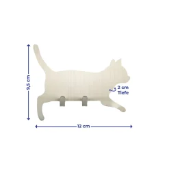 Die moderne Hausfrau Doppelhaken „Minka“, 2 Stück