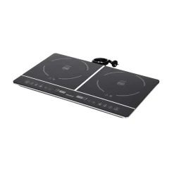 Die moderne Hausfrau Doppel-Induktionskochplatte