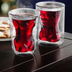 Die moderne Hausfrau Doppelwandiges Glas, 160 ml Sexy Lady