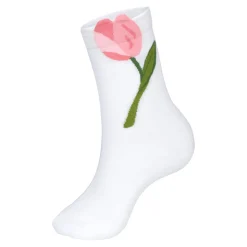 Die moderne Hausfrau 3D-Socken „Tulpe“, 1 Paar