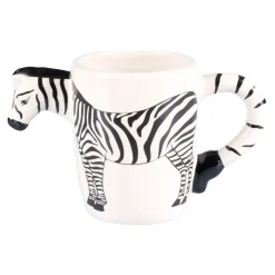 Die moderne Hausfrau 3D-Tasse, 300 ml Zebra