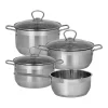 Die moderne Hausfrau Edelstahl-Topfset "Manhattan"