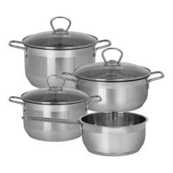 Die moderne Hausfrau Edelstahl-Topfset "Manhattan"