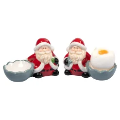 Die moderne Hausfrau Eierbecher „Santa“, 2 Stück