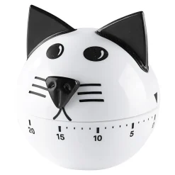 Die moderne Hausfrau Eieruhr "Kater Max", Küchentimer, 60 Minuten